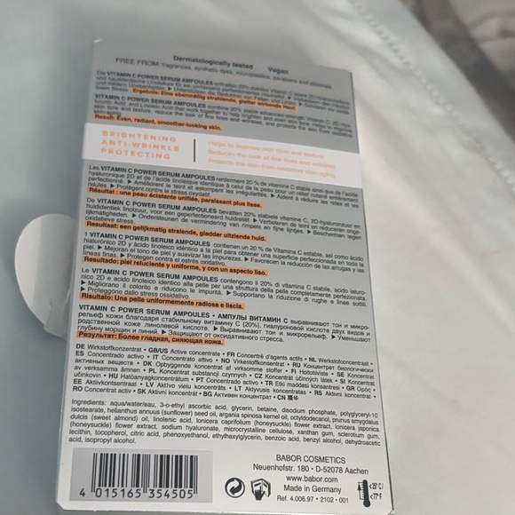 Power Serum Ampoules - Vitamin C - Picture 6 of 7